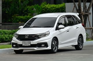 ไมล์แท้ 80,000 km Honda Mobilio RS Minorchange 7 ที่นั่ง รถบ้านมือเดียวสภาพดี มีประวัติศูนย์ทุกระยะ