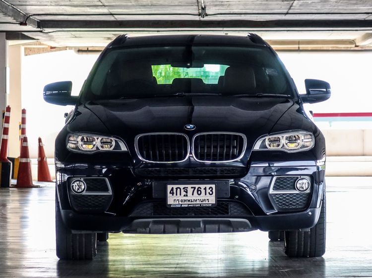 BMW X6 2013 3.0 xDrive30d 4WD Utility-car ดีเซล ไม่ติดแก๊ส เกียร์อัตโนมัติ ดำ รูปที่ 4