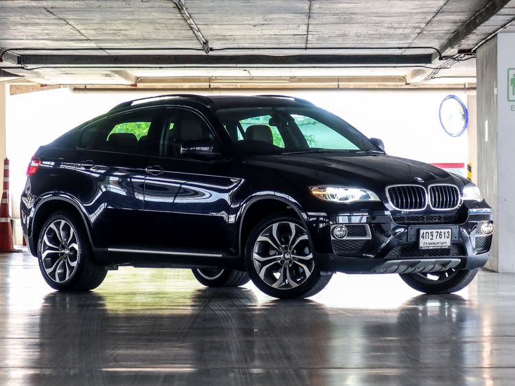 รถ BMW X6 3.0 xDrive30d 4WD สี ดำ