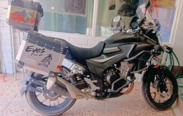 ขาย cb500x รถมือเดียว วิ่งน้อย 2018 ไมล์ 18,000 จัดได้ 129,000 รูปที่ 2