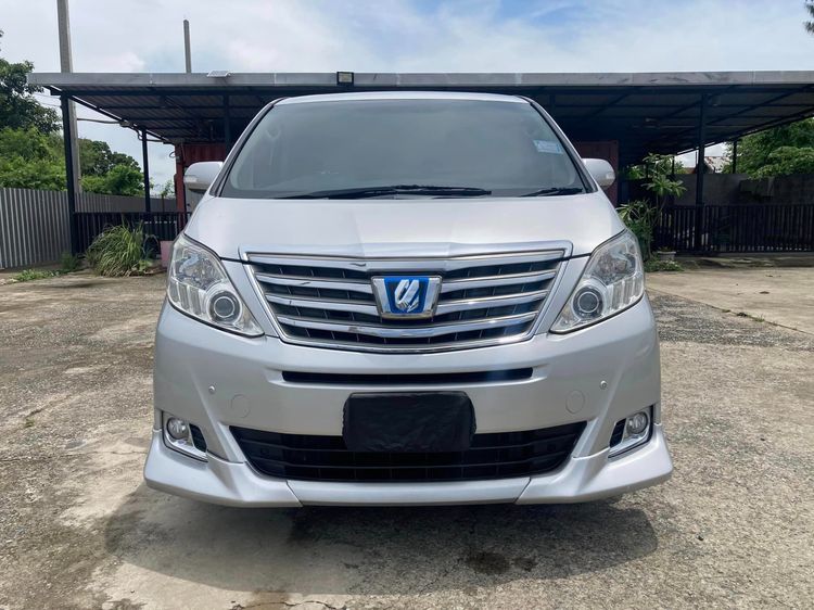 Toyota Alphard 2012 2.4 HV 4WD Utility-car ไฮบริด เกียร์อัตโนมัติ บรอนซ์เงิน
