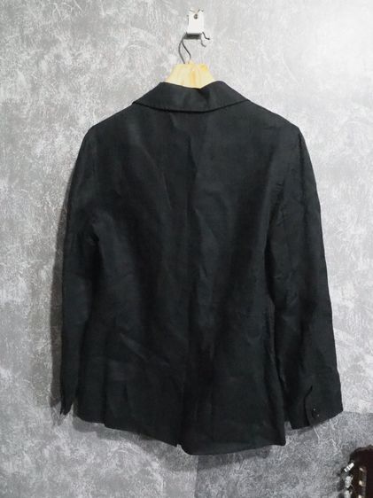 Vintage Max Mara Weekend Line linen safari jacket Size 4 usa รูปที่ 6