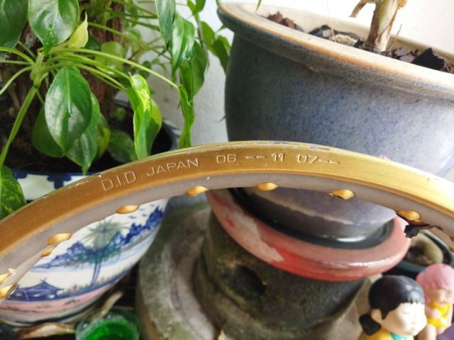 วงล้อ ล้อ DiD ขอบ 17" ล้อหน้า 1.2 ล้อหลัง 1.4 รับเองลดได้ครับ