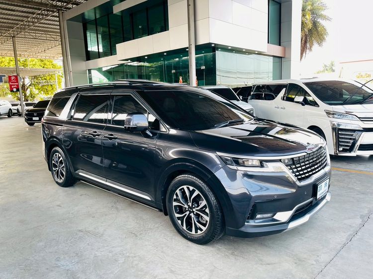 Kia Carnival 2021 2.2 SXL Van ดีเซล ไม่ติดแก๊ส เกียร์อัตโนมัติ เทา รูปที่ 2
