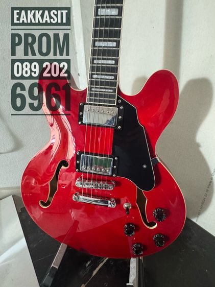 Grote Semi Hollow ES 335 Cherry Red รูปที่ 2