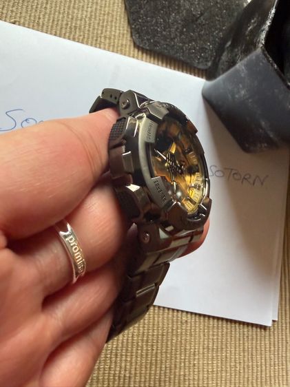 ขออนุญาตปล่อย G-Shock GM110BD หน้าปัดทองสวย รูปที่ 4