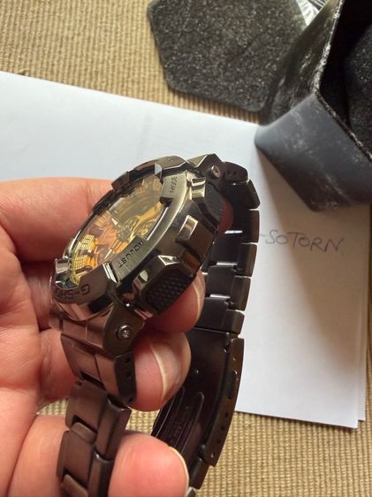 ขออนุญาตปล่อย G-Shock GM110BD หน้าปัดทองสวย รูปที่ 3