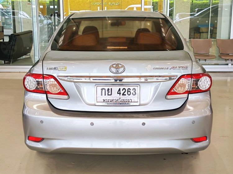 Toyota Altis 2012 1.6 E CNG Sedan เบนซิน NGV เกียร์อัตโนมัติ บรอนซ์เงิน รูปที่ 4