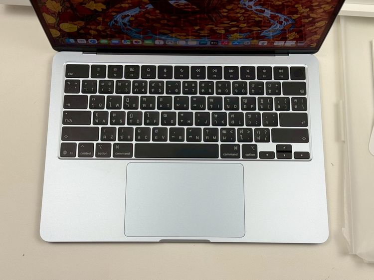 MacBook Air 13.6-inch M4 2025 Ram16GB SSD256GB SkyBlue apple care 24 March 2027  รูปที่ 5