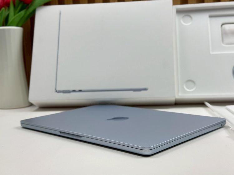 MacBook Air 13.6-inch M4 2025 Ram16GB SSD256GB SkyBlue apple care 24 March 2027  รูปที่ 11