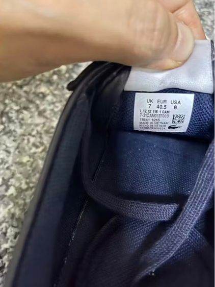 Lacoste L.12.12 Navy เบอร์40.5 รูปที่ 7