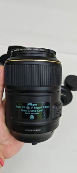 Nikon AF-S VR Micro Nikkor 105mm F2.8G IF-ED Nanเลนส์มาโครแท้ ฮูดแท้ ฟิลเตอร์ Hoya ครบชุด รูปที่ 3