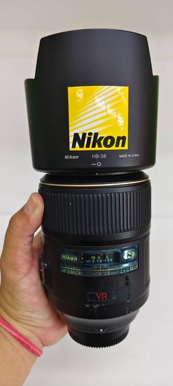 อื่นๆ Nikon AF-S VR Micro Nikkor 105mm F2.8G IF-ED Nanเลนส์มาโครแท้ ฮูดแท้ ฟิลเตอร์ Hoya ครบชุด