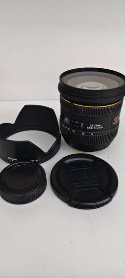 Sigma 24-70mm F2.8 EX DG HSM เมาท์ Nikon ซูมโปร F2.8 คงที่ อุปกรณ์ครบพร้อมใช้ รูปที่ 9