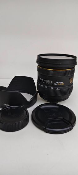 Sigma 24-70mm F2.8 EX DG HSM เมาท์ Nikon ซูมโปร F2.8 คงที่ อุปกรณ์ครบพร้อมใช้ รูปที่ 10