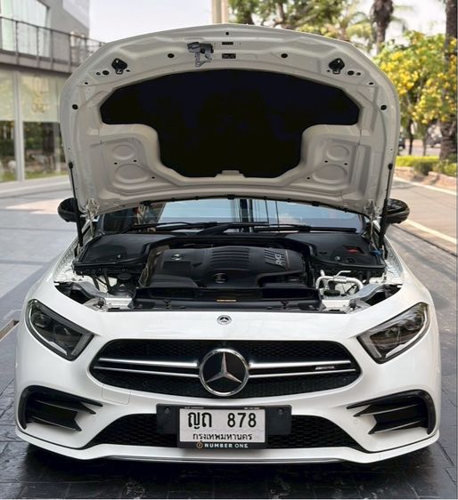 Mercedes-Benz CLS-Class 2019 CLS53 Sedan เบนซิน เกียร์อัตโนมัติ ขาว รูปที่ 4