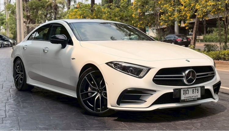 Mercedes-Benz CLS-Class 2019 CLS53 Sedan เบนซิน เกียร์อัตโนมัติ ขาว รูปที่ 3