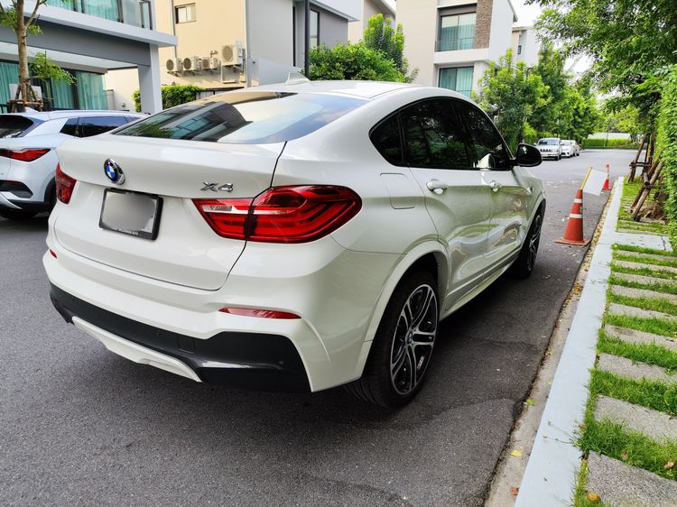 BMW X4 2018 2.0 xDrive20d M Sport 4WD Utility-car ดีเซล เกียร์อัตโนมัติ ขาว รูปที่ 4