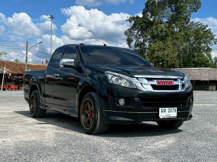 Isuzu D-MAX 2013 2.5 X-Series Z Pickup ดีเซล ไม่ติดแก๊ส เกียร์ธรรมดา ดำ รูปที่ 2
