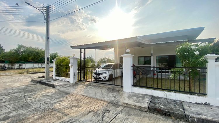 บ้านเดี่ยวหลังมุมไม่มีบ้านตรงข้าม