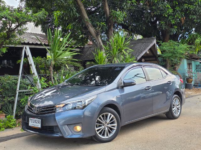 Toyota Altis 2016 1.6 G Sedan เบนซิน ไม่ติดแก๊ส เกียร์อัตโนมัติ เทา