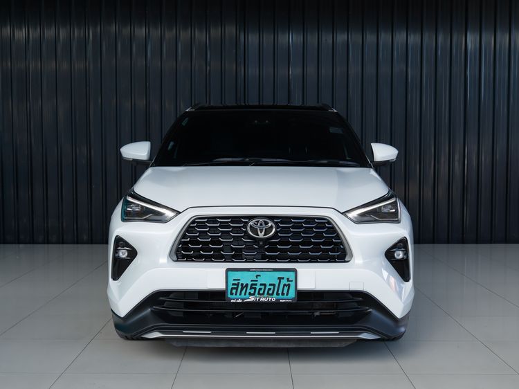 Toyota Yaris Cross 2024 1.5 HEV Premium Luxury Utility-car ไฮบริด ไม่ติดแก๊ส เกียร์อัตโนมัติ ขาว รูปที่ 3