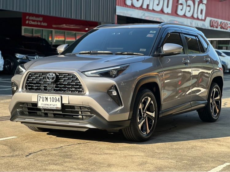 Toyota Yaris Cross 2026 1.5 HEV Premium Utility-car ไฮบริด ไม่ติดแก๊ส เกียร์อัตโนมัติ เทา รูปที่ 3