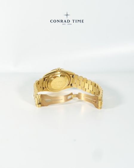 Rolex Day-Date 18238 “Jurassic Park” Fossil Dial 18k Yellow gold President 36mm.  รูปที่ 10