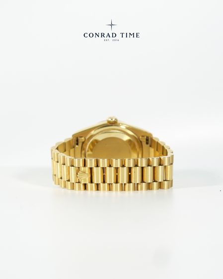 Rolex Day-Date 18238 “Jurassic Park” Fossil Dial 18k Yellow gold President 36mm.  รูปที่ 7