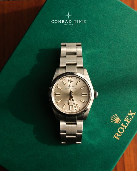 Rolex Oyster Perpetual 134300 Silver Dial Oyster Steel 2025 41mm. Fullset  รูปที่ 2