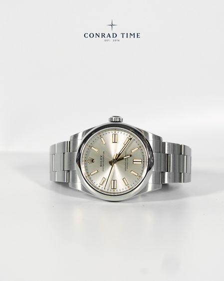 Rolex Oyster Perpetual 134300 Silver Dial Oyster Steel 2025 41mm. Fullset  รูปที่ 6