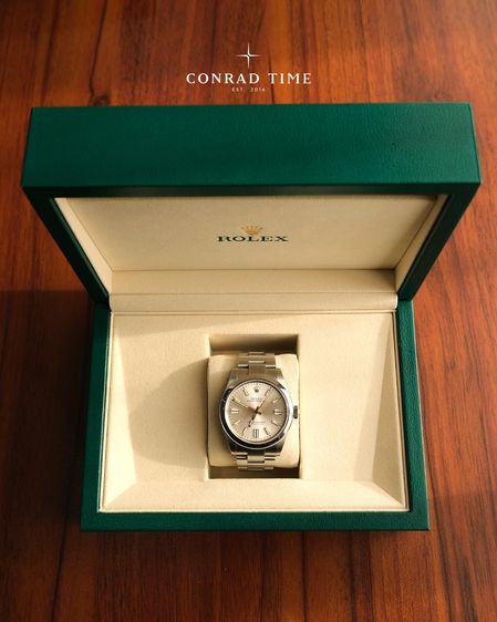Rolex Oyster Perpetual 134300 Silver Dial Oyster Steel 2025 41mm. Fullset  รูปที่ 5