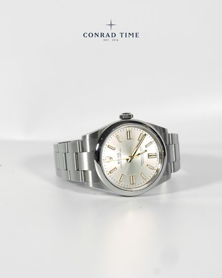 Rolex Oyster Perpetual 134300 Silver Dial Oyster Steel 2025 41mm. Fullset  รูปที่ 7