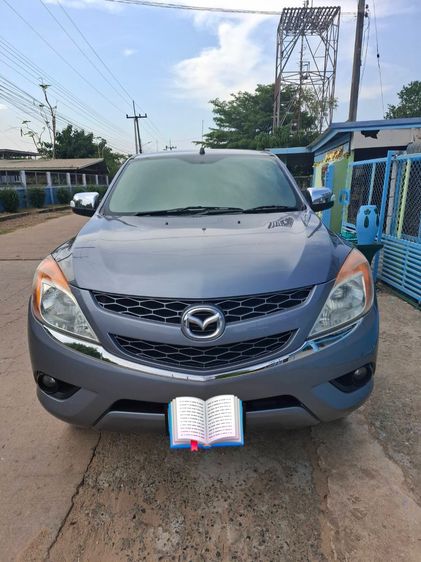 Mazda BT-50 Pro 2014 2.2 Hi-Racer Pickup ดีเซล ไม่ติดแก๊ส เกียร์ธรรมดา เทา