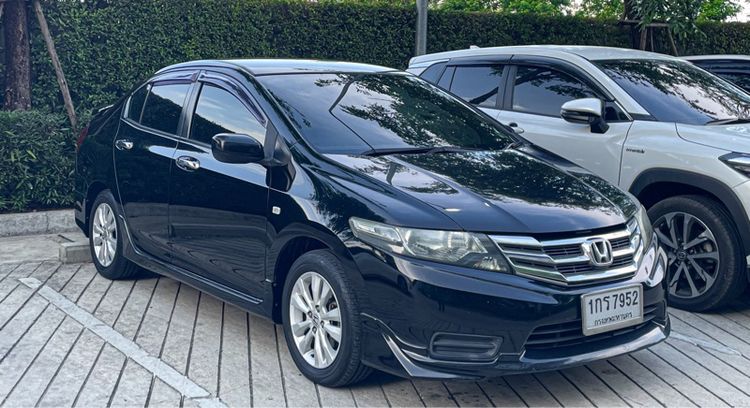 รถ Honda City 1.5 V CNG สี ดำ