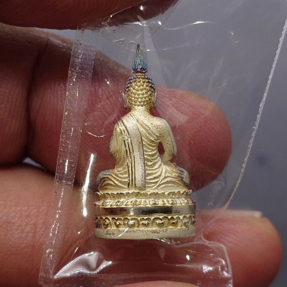 พระนิรันตราย เนื้อเงิน พิมพ์เล็ก 200 ปี พระจอมเกล้าฯ โครงการบูรณะฯ โบราณสถาน วัดมกุฏกษัตริยาราม ปี2547 พร้อมกล่องเดิม รูปที่ 4