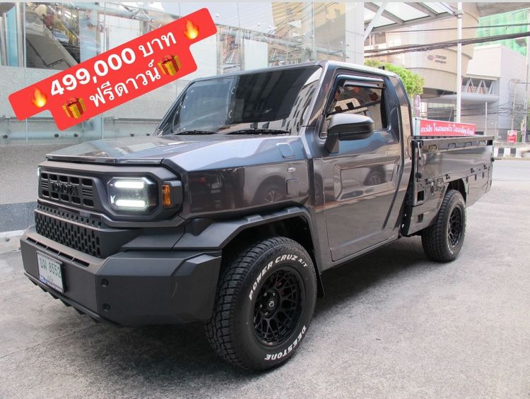 Toyota Hilux Vigo Champ 2025 2.4 SWB Single Cab Attractive Package Pickup ดีเซล ไม่ติดแก๊ส เกียร์อัตโนมัติ เทา