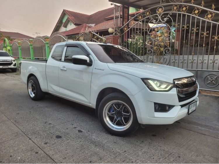 Isuzu D-MAX 2020 1.9 S Pickup ดีเซล ไม่ติดแก๊ส เกียร์ธรรมดา ขาว