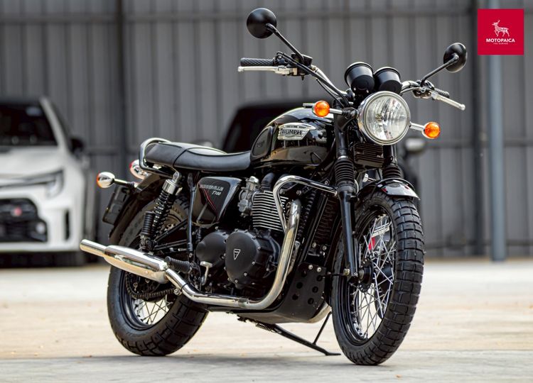 Triumph Bonneville T100 Black ปี2015 วิ่ง19,000Km. ท่อฟูล Norman