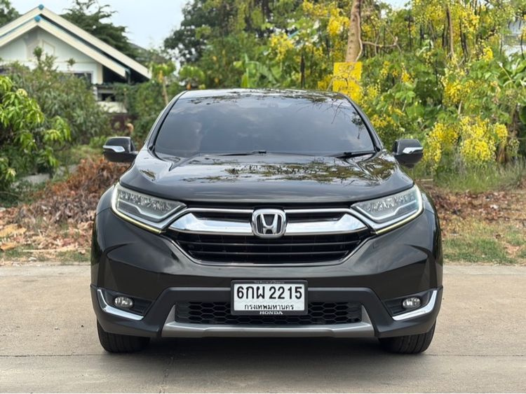 Honda CR-V 2017 2.4 EL 4WD Utility-car ดีเซล ไม่ติดแก๊ส เกียร์อัตโนมัติ ดำ