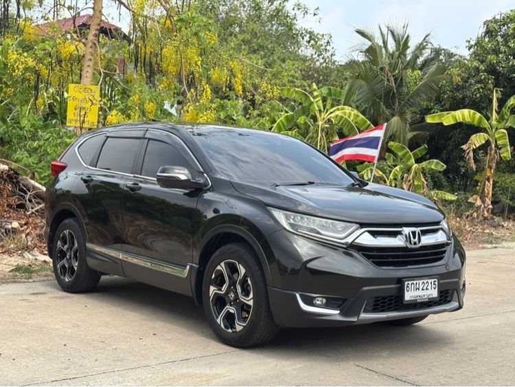 Honda CR-V 2017 2.4 EL 4WD Utility-car ดีเซล ไม่ติดแก๊ส เกียร์อัตโนมัติ ดำ รูปที่ 2