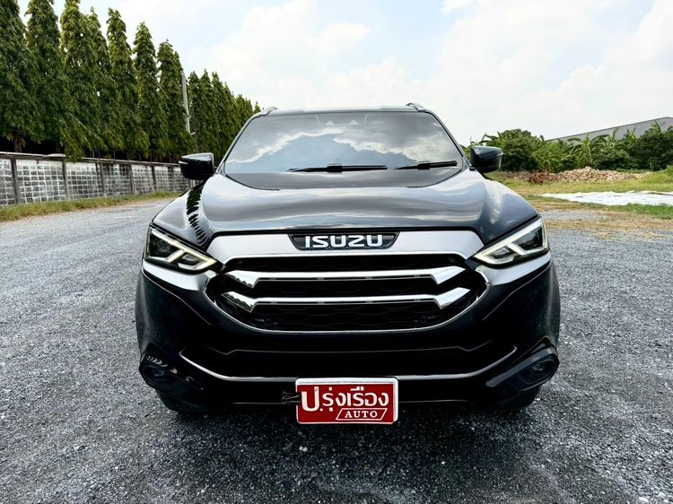 Isuzu MU-X 2021 3.0 Ultimate AT 2WD Utility-car ดีเซล ไม่ติดแก๊ส เกียร์อัตโนมัติ ดำ รูปที่ 2