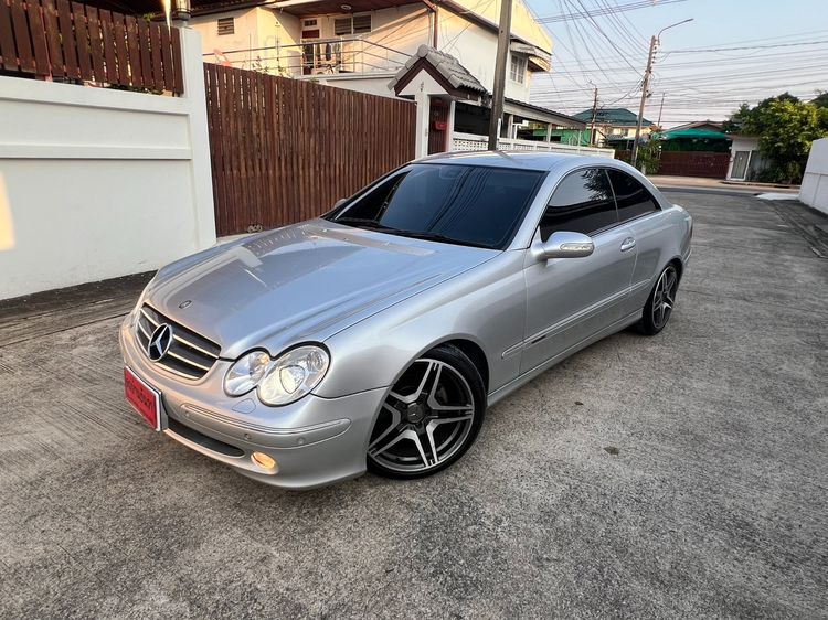 รถ Mercedes-Benz CLK-Class CLK200 Kompressor สี บรอนซ์เงิน
