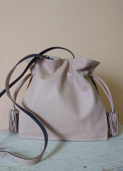 หนังแท้ หญิง เนื้อ Loewe Flamenco Crossbody Bag