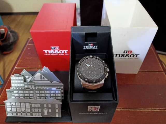 ดำ 🇨🇭TISSOT 🇨🇭T-NAVIGATOR 🇨🇭CHRONOGRAPH