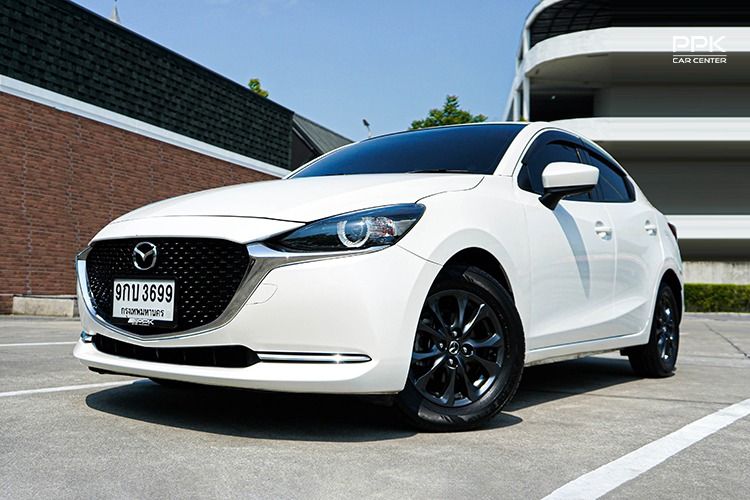 Mazda Mazda 2 2020 1.3 Skyactiv-G S Leather Sedan Sedan เบนซิน ไม่ติดแก๊ส เกียร์อัตโนมัติ ขาว