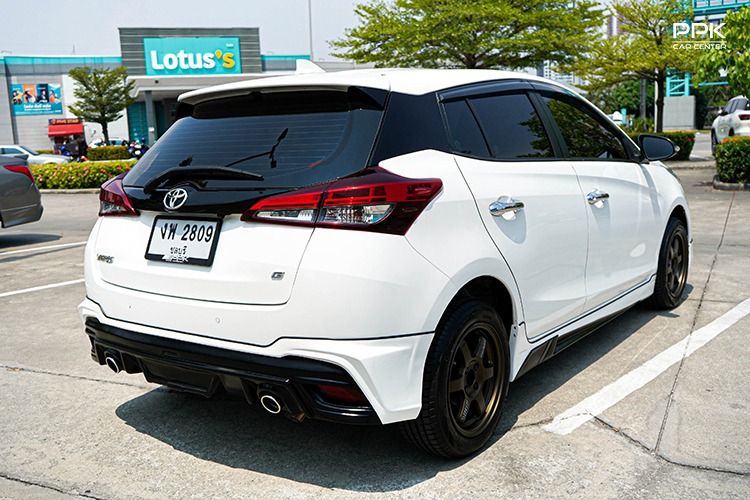 Toyota Yaris 2019 1.2 G Plus Sedan เบนซิน ไม่ติดแก๊ส เกียร์อัตโนมัติ ขาว รูปที่ 4