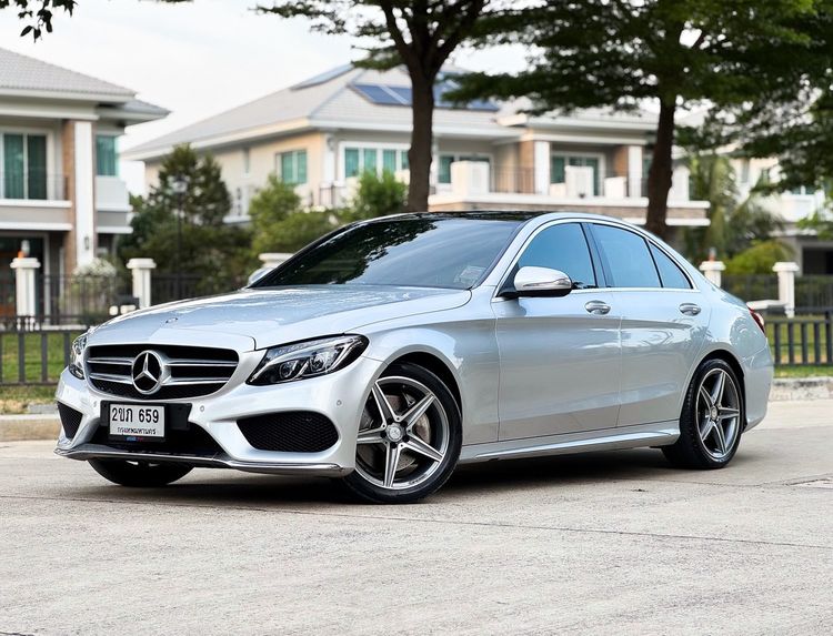 รถ Mercedes-Benz C-Class C300 สี เทา