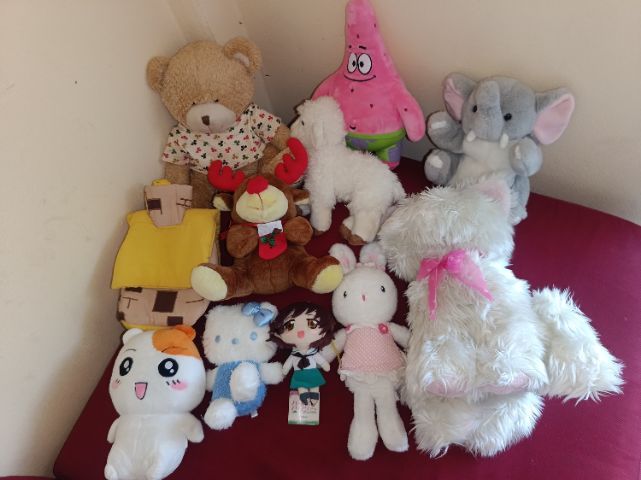 ตุ๊กตาผ้าขน ตุ๊กตา เหมา11ตัวพร้อมส่ง