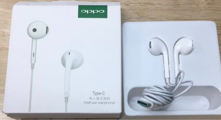 หูฟัง Type C oppo Find X  earphone หูฟังไมโครโฟน รูปที่ 3